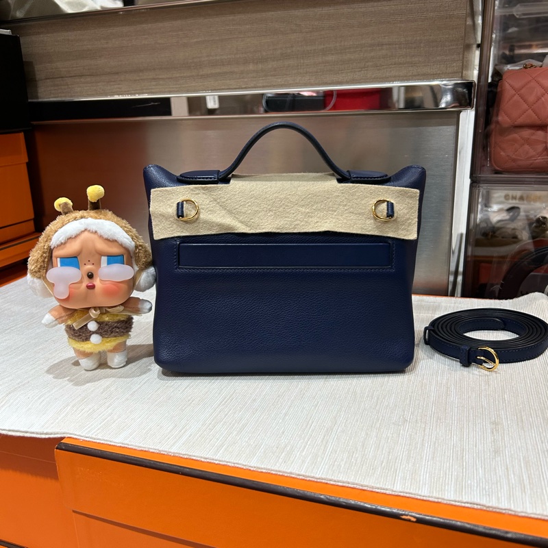 Hermes Mini 2424 Blue Nuit Stamp Z-7