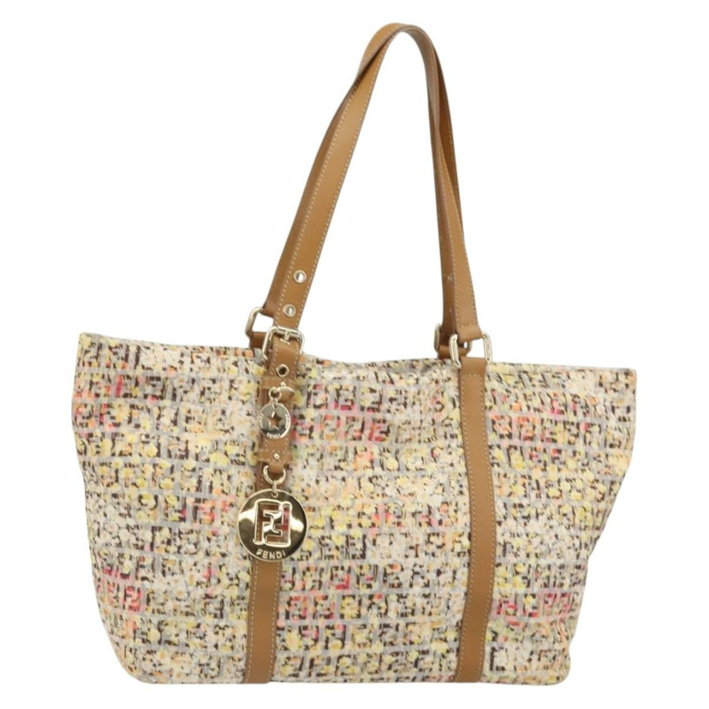 【日本直送】FENDI Zucchino帆布托特包 多色 金色 正品 161008V-0