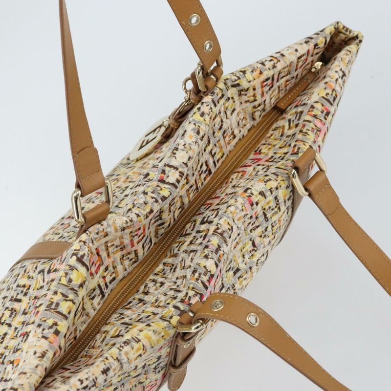 【日本直送】FENDI Zucchino帆布托特包 多色 金色 正品 161008V-5