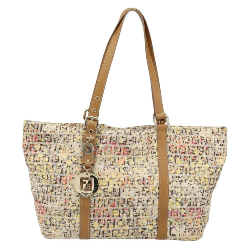 【日本直送】FENDI Zucchino帆布托特包 多色 金色 正品 161008V-12