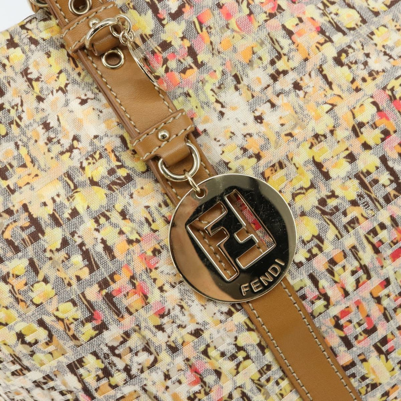 【日本直送】FENDI Zucchino帆布托特包 多色 金色 正品 161008V-16