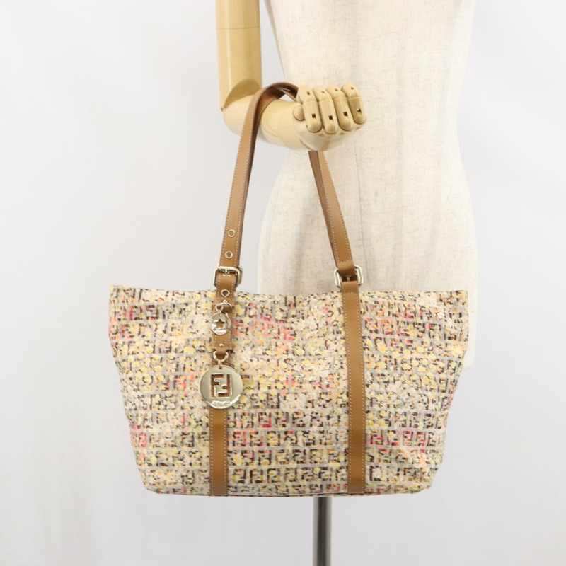 【日本直送】FENDI Zucchino帆布托特包 多色 金色 正品 161008V-23