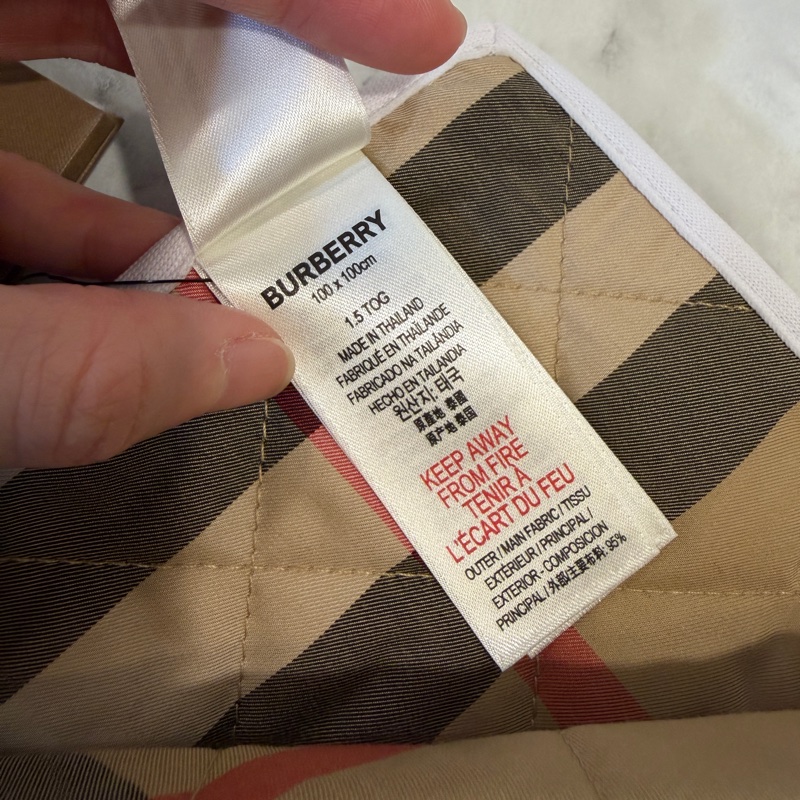 Burberry 經典格紋寶寶毯8048420-10