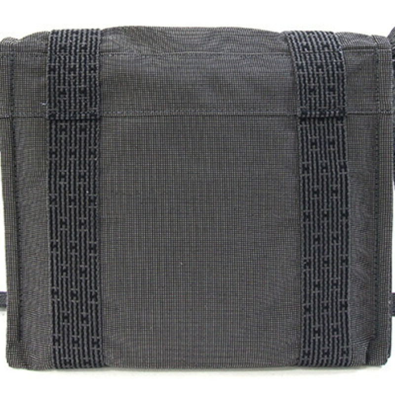 愛馬仕 Hermès Air Line Bassus PM 灰色帆布男女肩背包-1