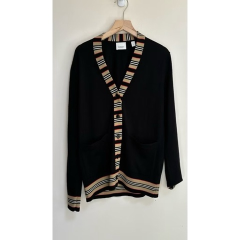 Burberry 羊毛開襟外套