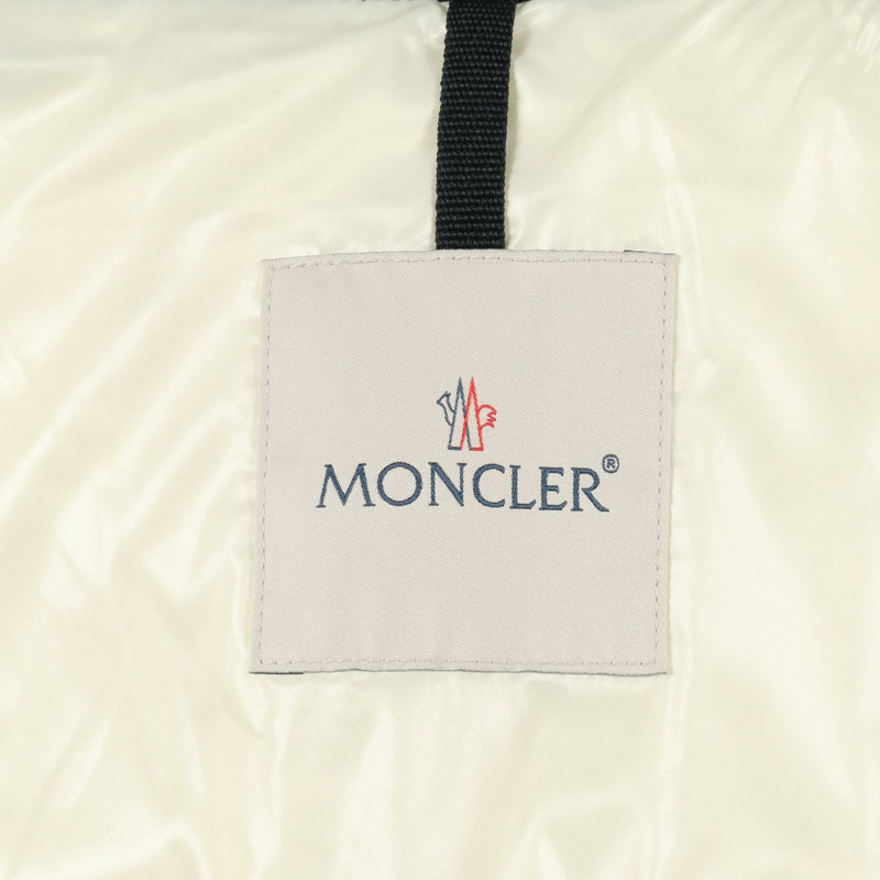 MONCLER VENAN 女士尼龍羽絨服，黑色，00號，二手-2