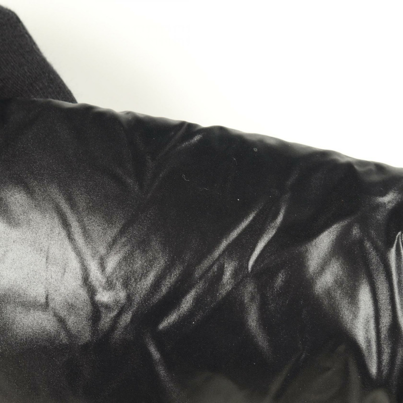 MONCLER VENAN 女士尼龍羽絨服，黑色，00號，二手-8