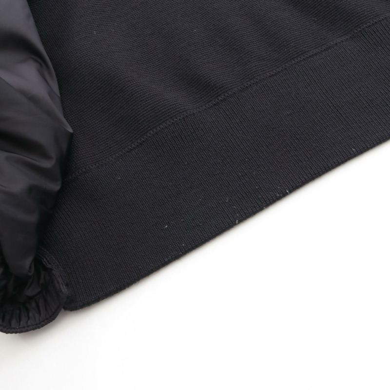 MONCLER 羊毛開襟衫，黑色，S碼，二手女款-7