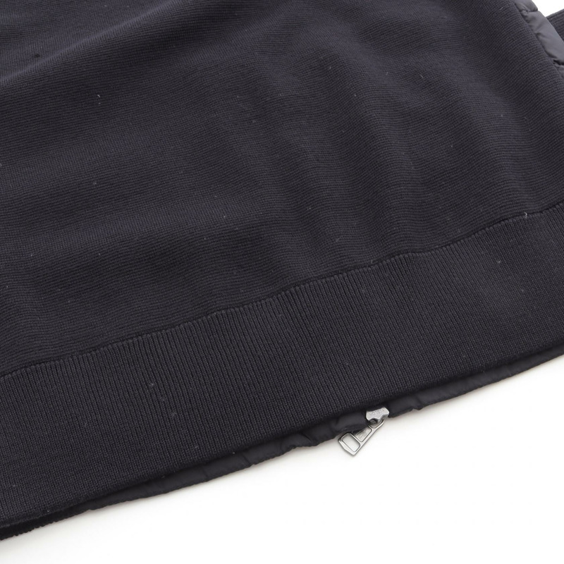 MONCLER 羊毛開襟衫，黑色，S碼，二手女款-8