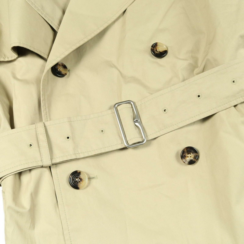 博柏利 (BURBERRY) 男士米色棉質風衣 #48 二手-7