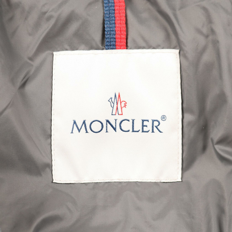 MONCLER MONTGENEVRE Montgenevre 羽絨外套 E20914033805 羊毛灰 #2 二手男式-2