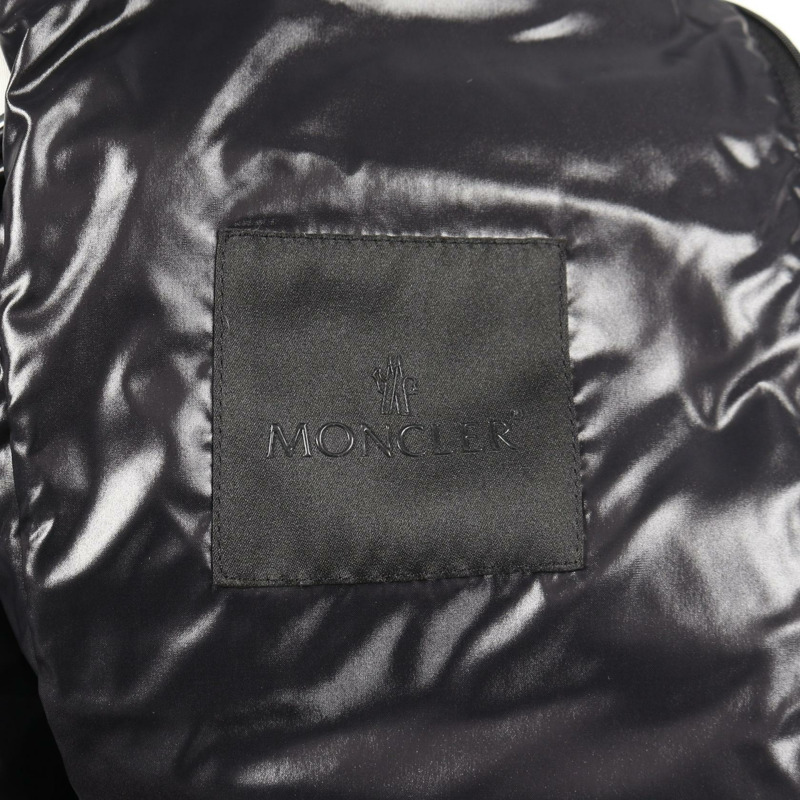 MONCLER CENIS 羽絨背心 H20931A00012 53333 尼龍 黑色 #0 二手 女款-2