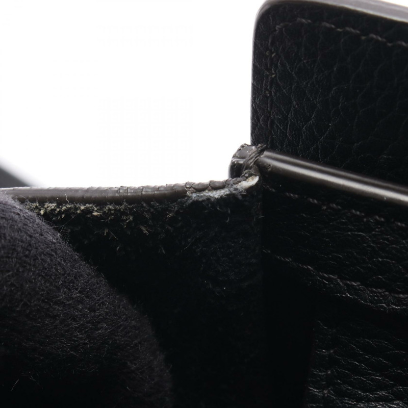 CELINE Luggage Nano Shopper 斜背單肩手提包，黑色皮革，二手女款-6