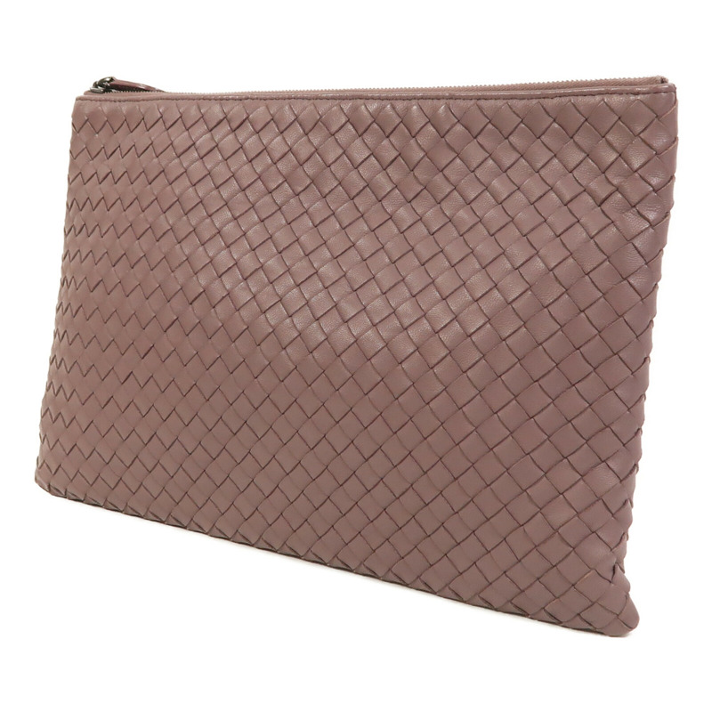 BOTTEGA VENETA 牛皮皮革Intrecciato Clutch手拿包-2