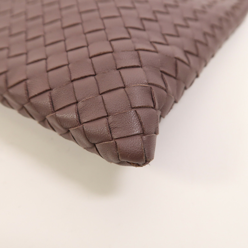 BOTTEGA VENETA 牛皮皮革Intrecciato Clutch手拿包-4