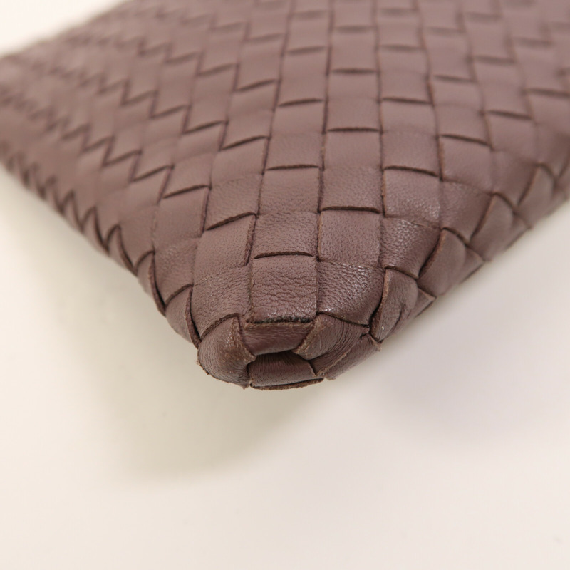 BOTTEGA VENETA 牛皮皮革Intrecciato Clutch手拿包-5