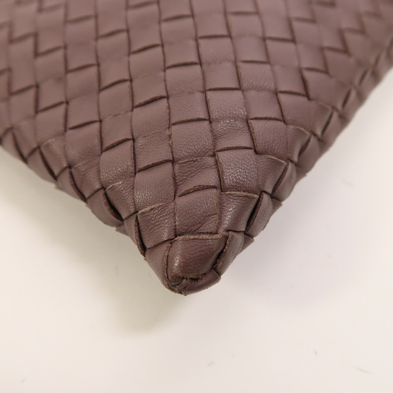 BOTTEGA VENETA 牛皮皮革Intrecciato Clutch手拿包-7