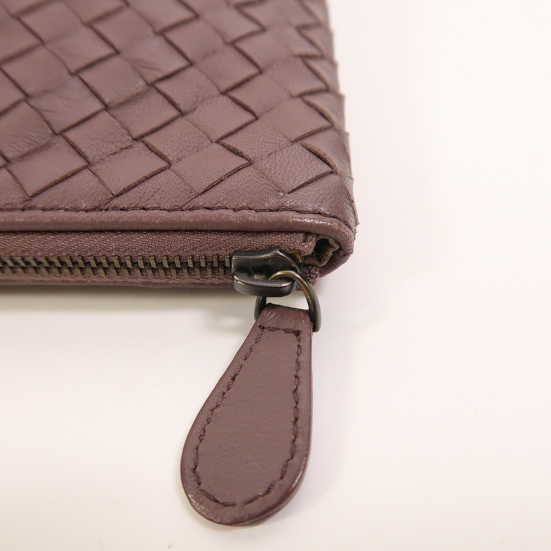BOTTEGA VENETA 牛皮皮革Intrecciato Clutch手拿包-9