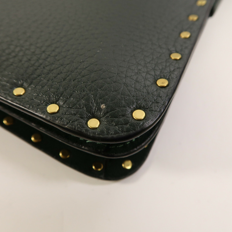 COACH 牛皮皮革Beat Shoulder Bag With Rivets金扣手挽肩背兩用袋-6