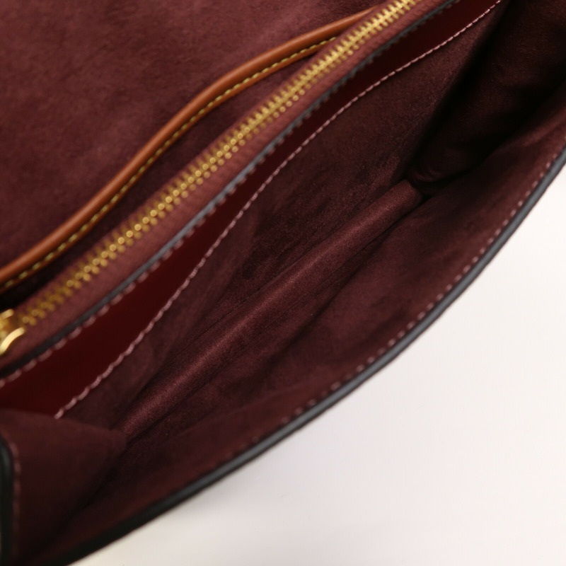 COACH 牛皮皮革Beat Shoulder Bag With Rivets金扣手挽肩背兩用袋-13