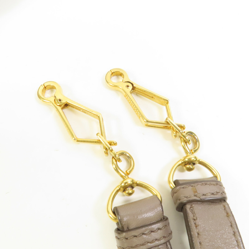 Miu Miu 羊皮皮革Shoulder Bag金扣手挽肩背兩用袋-5