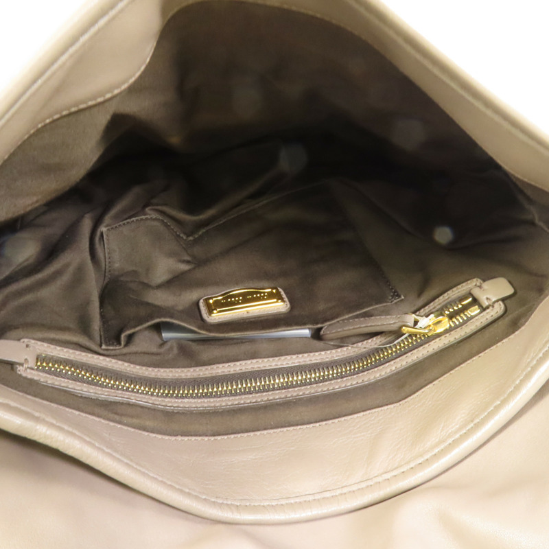 Miu Miu 羊皮皮革Shoulder Bag金扣手挽肩背兩用袋-8