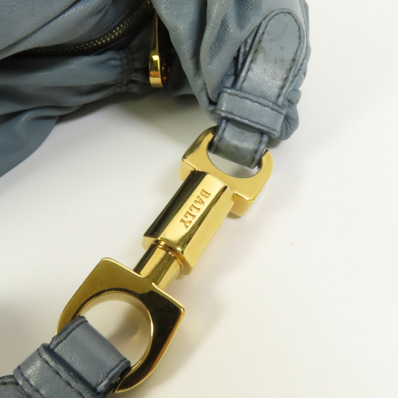 BALLY 羊皮皮革Shoulder Bag金扣肩背袋-4