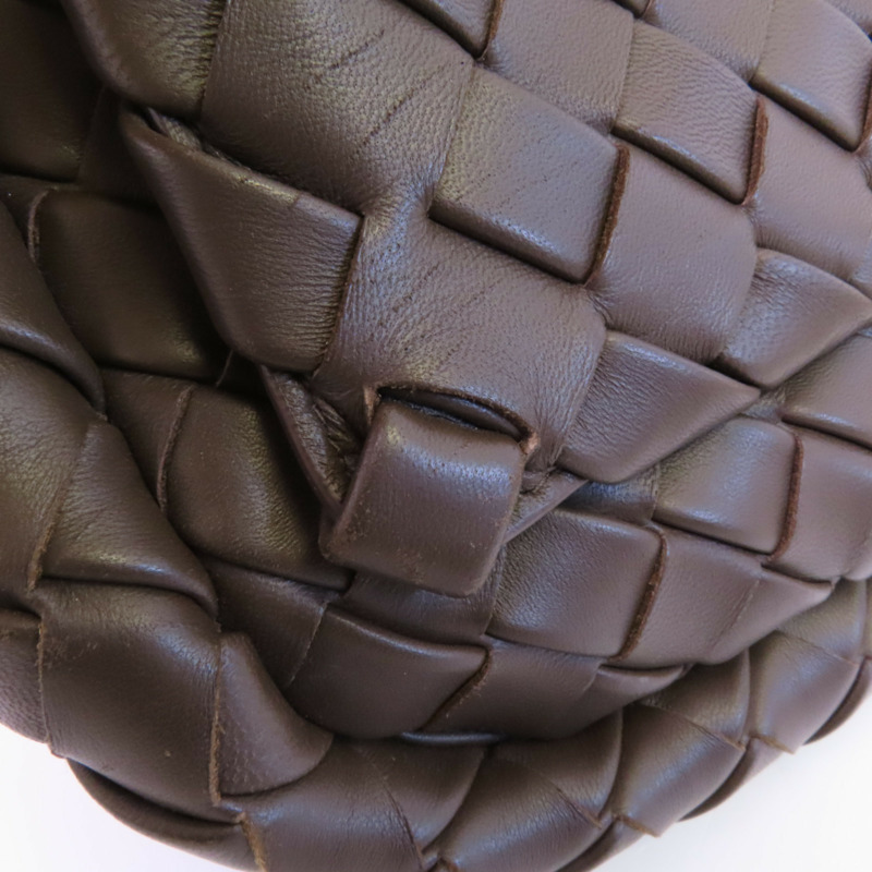 BOTTEGA VENETA 織紋皮革Small Cobble Messenger肩背袋-12