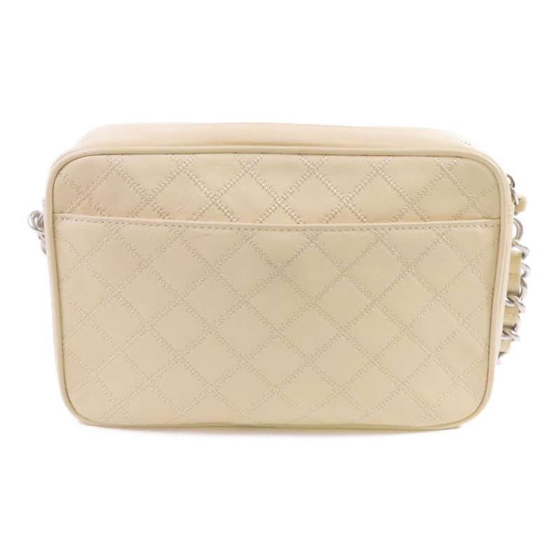 Tory Burch 牛皮皮革Shoulder Bag銀扣鏈帶肩背袋-1