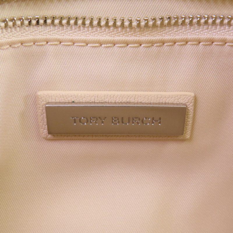 Tory Burch 牛皮皮革Shoulder Bag銀扣鏈帶肩背袋-12