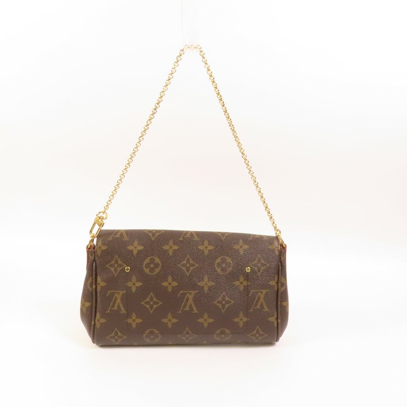 LOUIS VUITTON Monogram Favourite PM金扣手挽肩背兩用袋-1