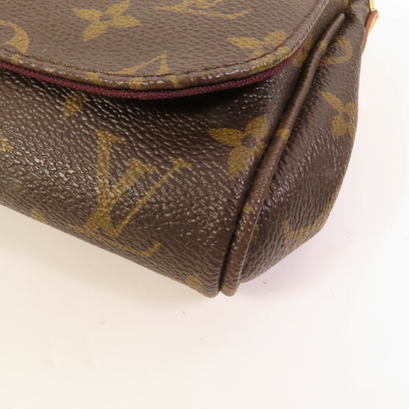LOUIS VUITTON Monogram Favourite PM金扣手挽肩背兩用袋-11