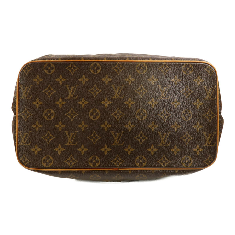 LOUIS VUITTON Monogram Palermo GM金扣手挽肩背兩用袋棕色-3