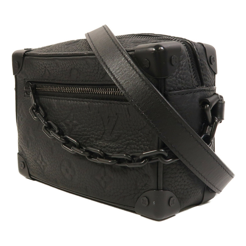 LOUIS VUITTON Monogram Taurillon Mini Soft Trunk肩背袋-2