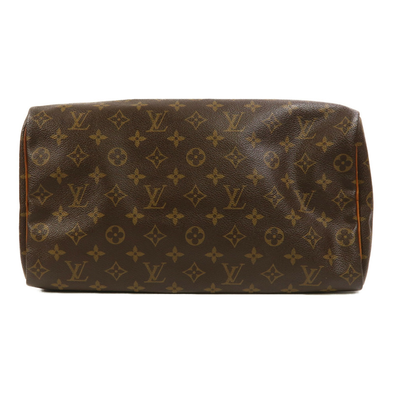 LOUIS VUITTON Monogram Speedy 35金扣手挽袋-3