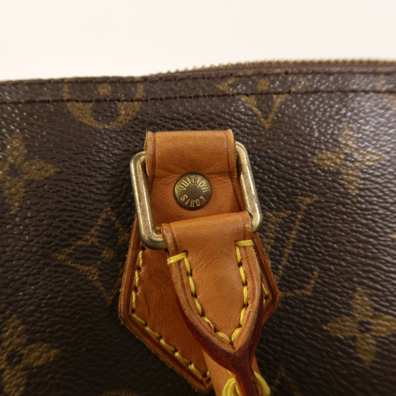 LOUIS VUITTON Monogram Speedy 35金扣手挽袋-12