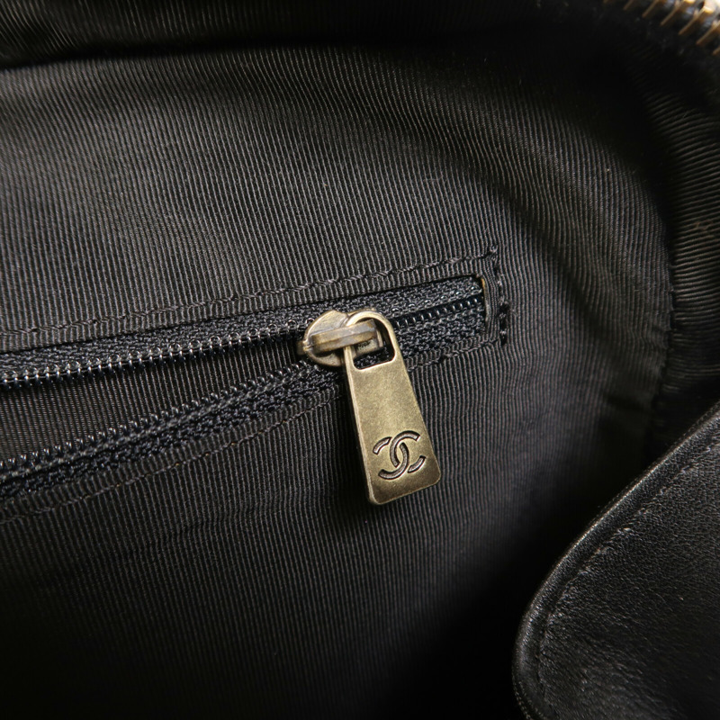 CHANEL 牛皮皮革Vintage Wild Stitch手挽袋-15