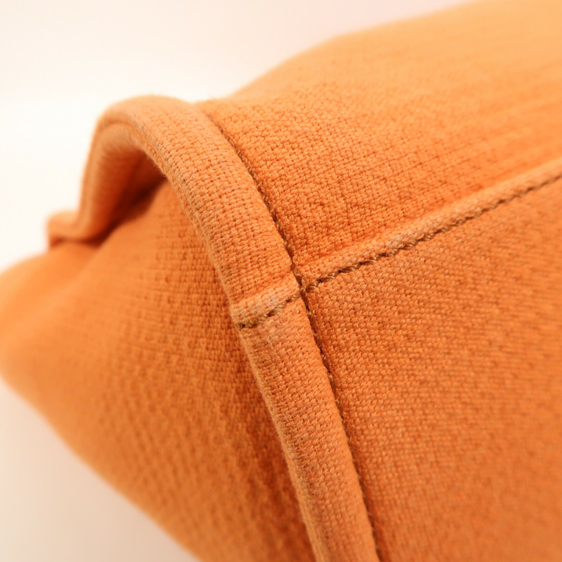 CHANEL 帆布Deauville Tote金扣手挽肩背兩用袋-5