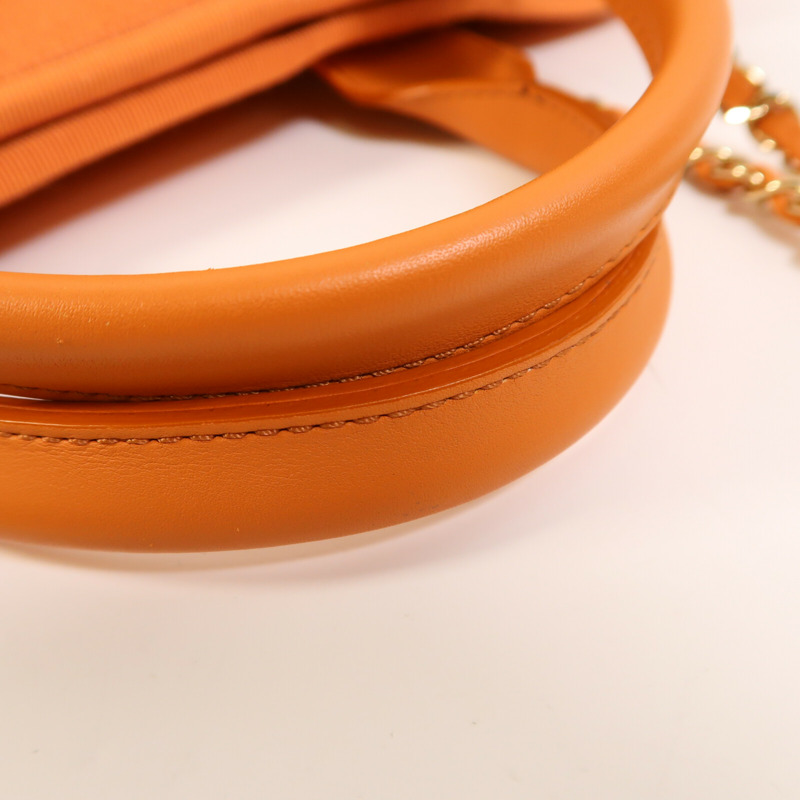 CHANEL 帆布Deauville Tote金扣手挽肩背兩用袋-11