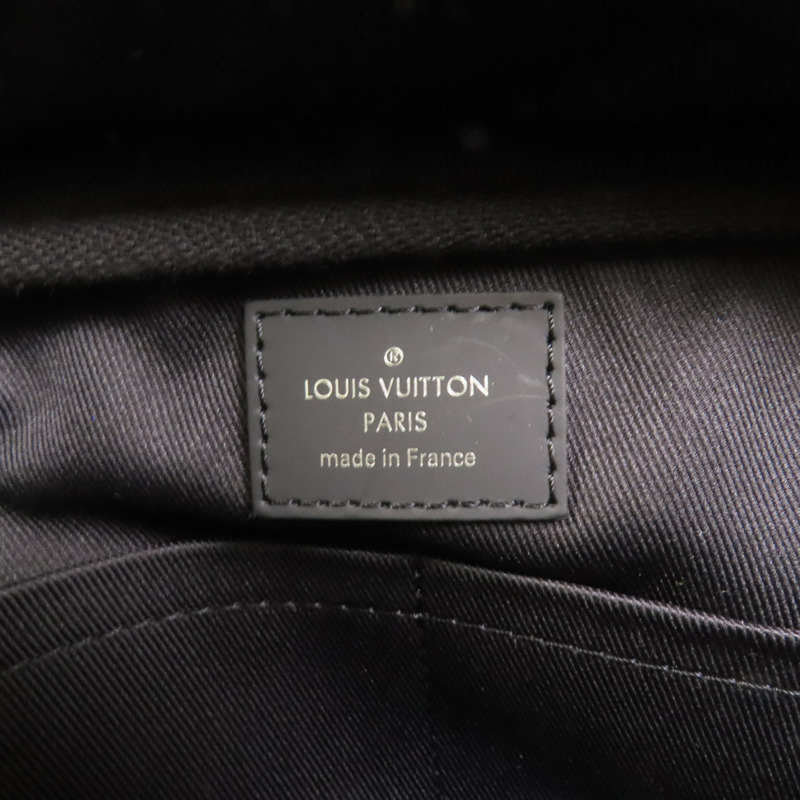 LOUIS VUITTON Monogram Eclipse Bum Bag銀扣手挽肩背兩用袋-10
