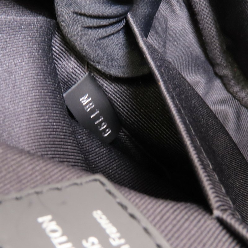 LOUIS VUITTON Monogram Eclipse Bum Bag銀扣手挽肩背兩用袋-11