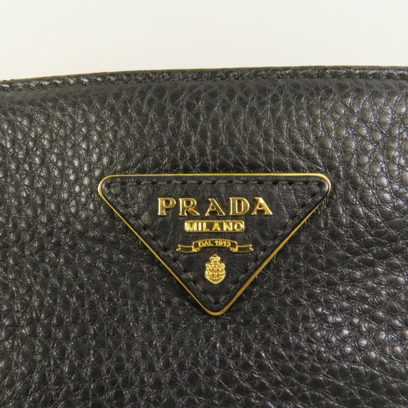 PRADA 牛皮皮革Tote Bag肩背袋-5