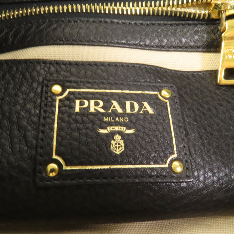 PRADA 牛皮皮革Tote Bag肩背袋-8