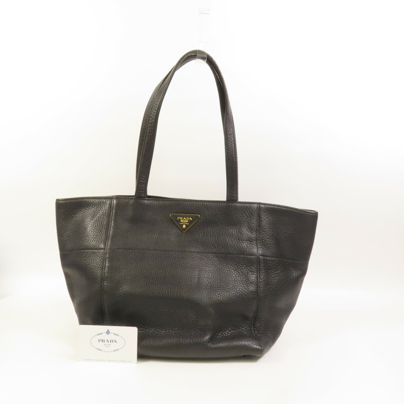 PRADA 牛皮皮革Tote Bag肩背袋-9
