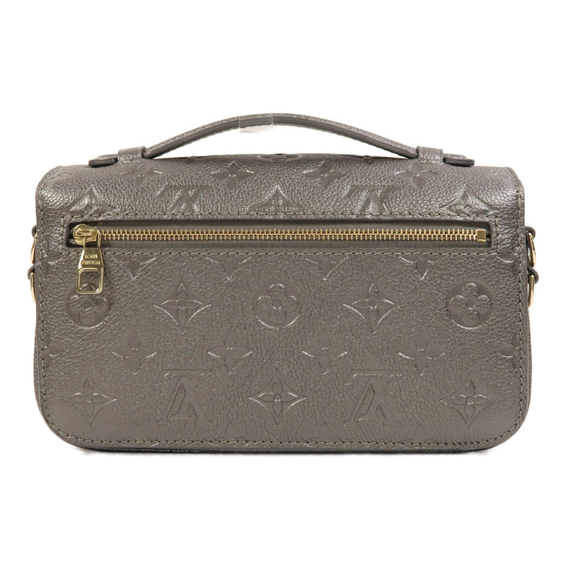 LOUIS VUITTON Monogram Empreinte Pochette Metis East West金扣手挽肩背兩用袋-1