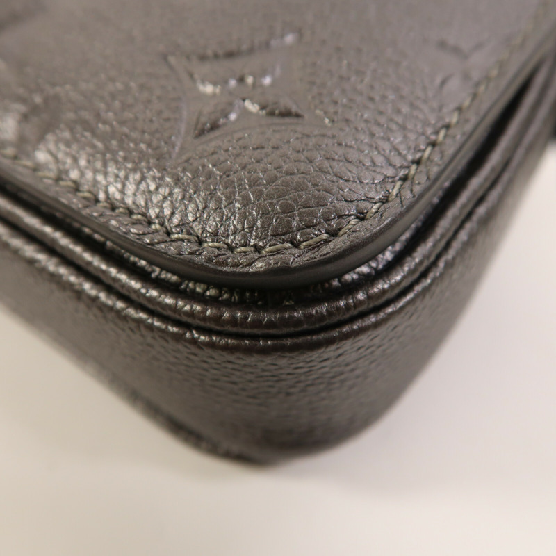 LOUIS VUITTON Monogram Empreinte Pochette Metis East West金扣手挽肩背兩用袋-6