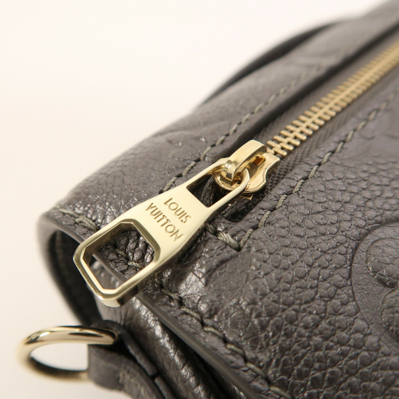 LOUIS VUITTON Monogram Empreinte Pochette Metis East West金扣手挽肩背兩用袋-9