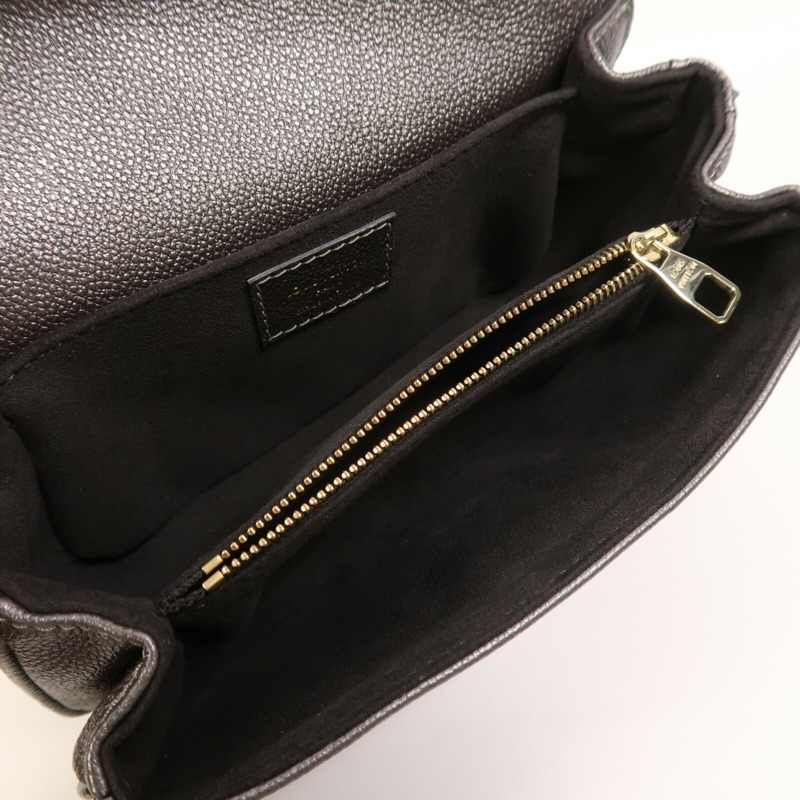LOUIS VUITTON Monogram Empreinte Pochette Metis East West金扣手挽肩背兩用袋-15