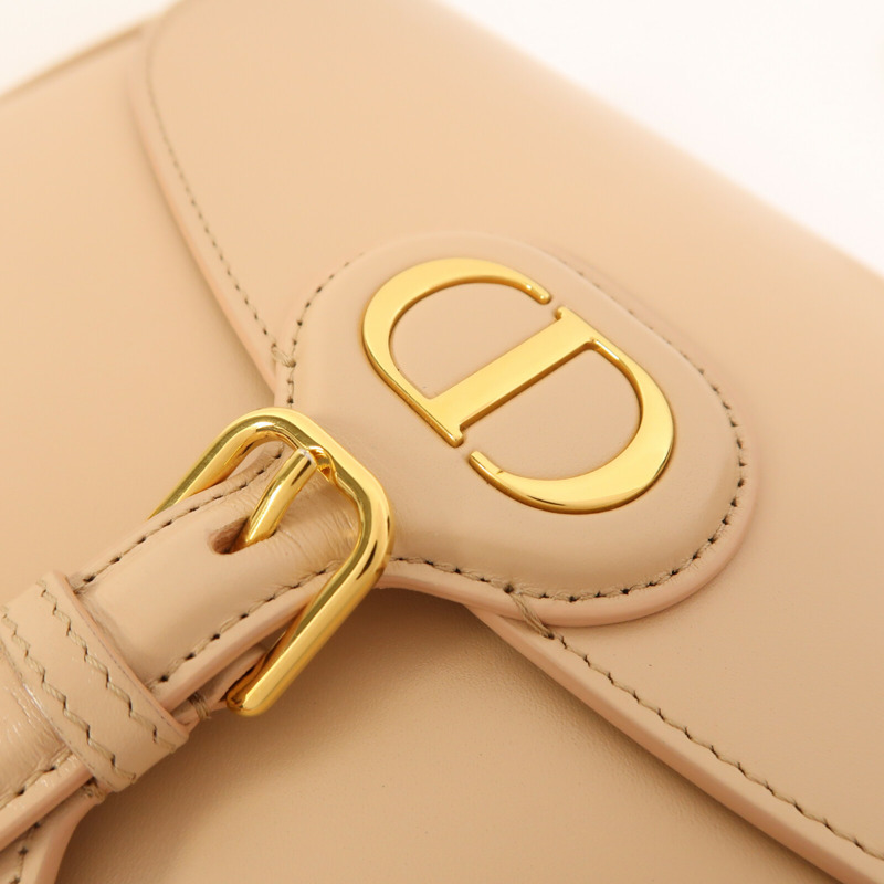 Dior 牛皮皮革Bobby Medium金扣肩背袋-12