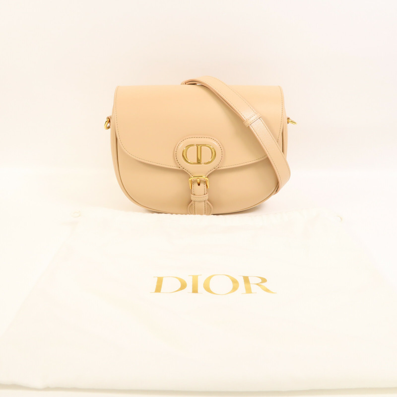 Dior 牛皮皮革Bobby Medium金扣肩背袋-20